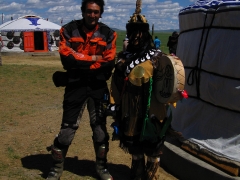 State Mongolia 800 yr festival outside Ulaan Bator